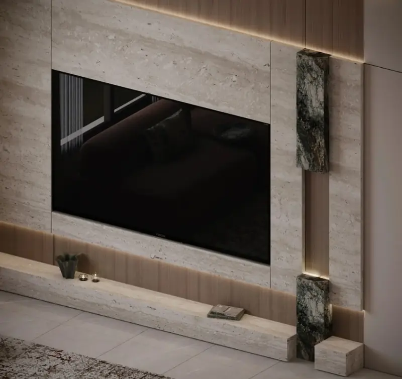 Acarkent Villa projesi, salon — görsel 9