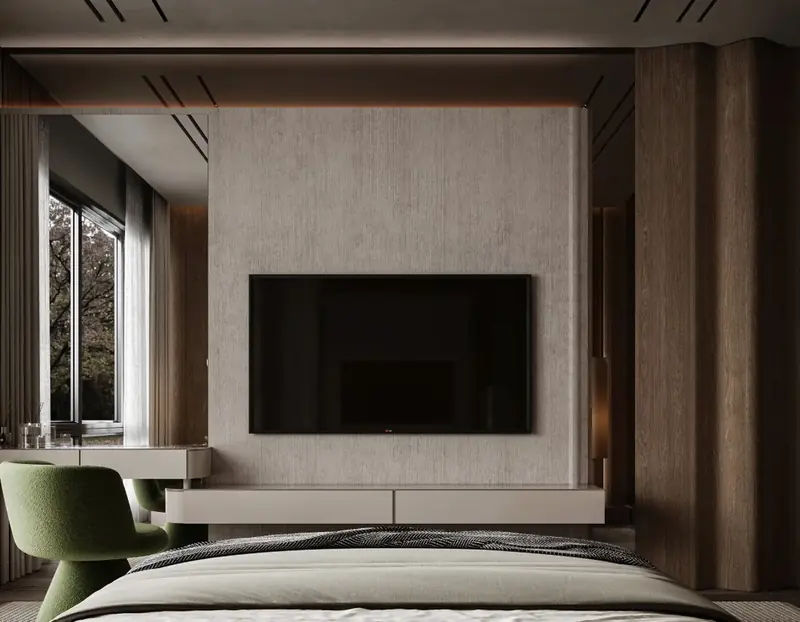 Acarkent Villa projesi, yatak odası — görsel 18