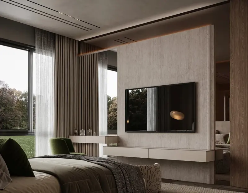Acarkent Villa projesi, yatak odası — görsel 20