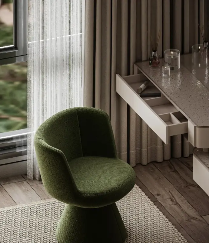 Acarkent Villa projesi, yatak odası — görsel 29