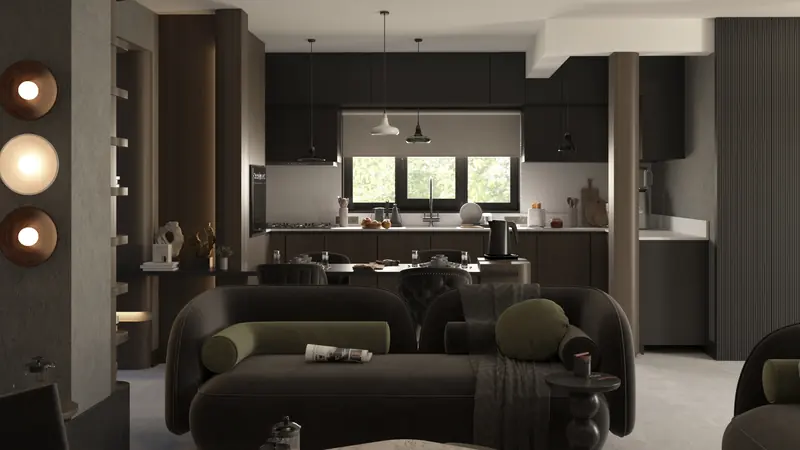 Aile Evi projesi, salon — görsel 4