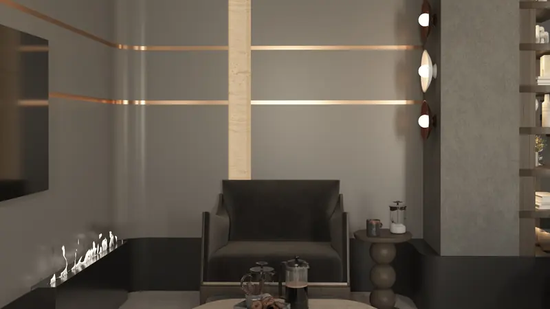 Aile Evi projesi, salon — görsel 22