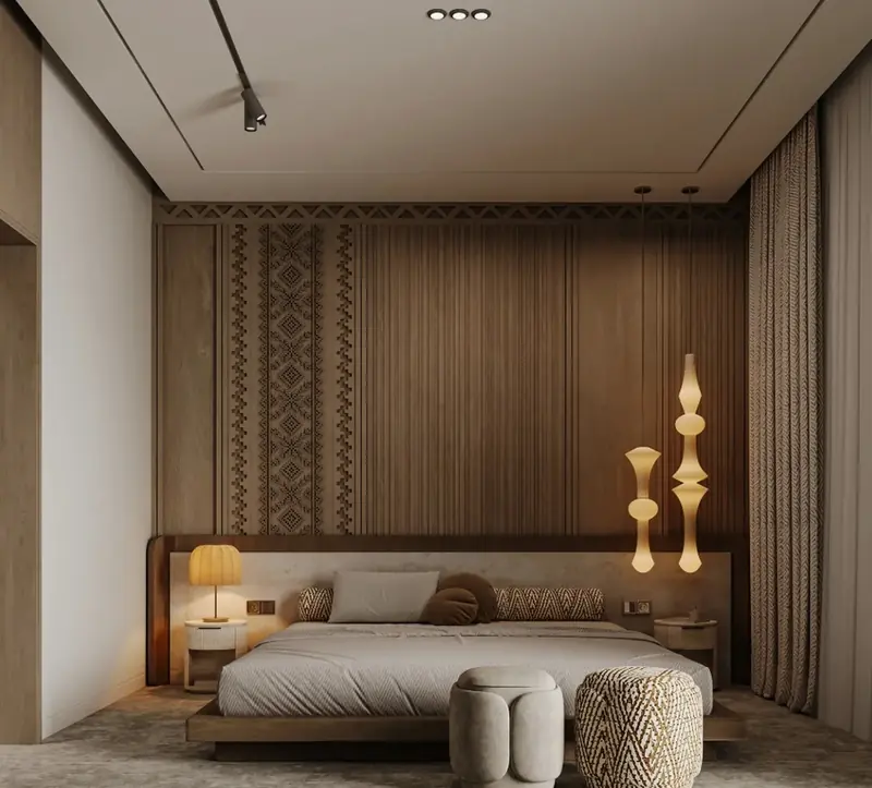 Beytepe Villa projesi, yatak odası — görsel 24