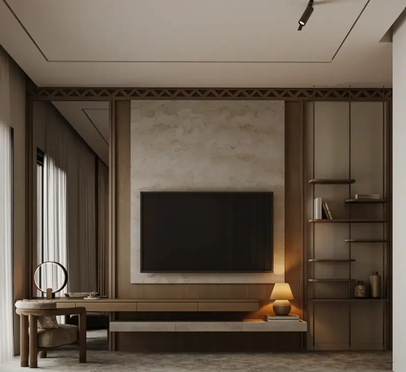 Beytepe Villa projesi, yatak odası — görsel 30