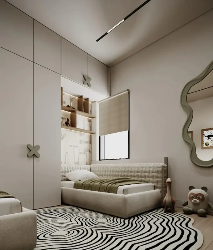 Beytepe Villa projesi, çocuk odası — görsel 35