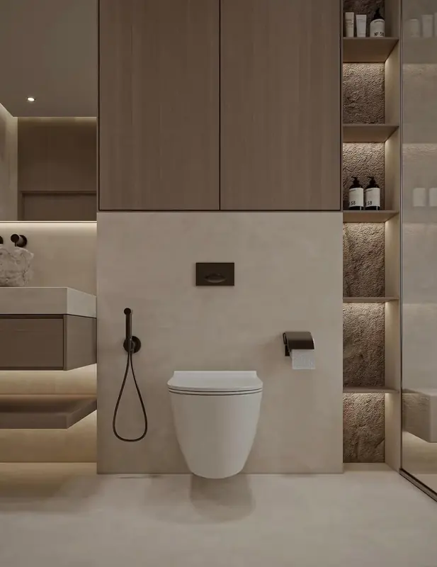 Beytepe Villa projesi, banyo — görsel 40