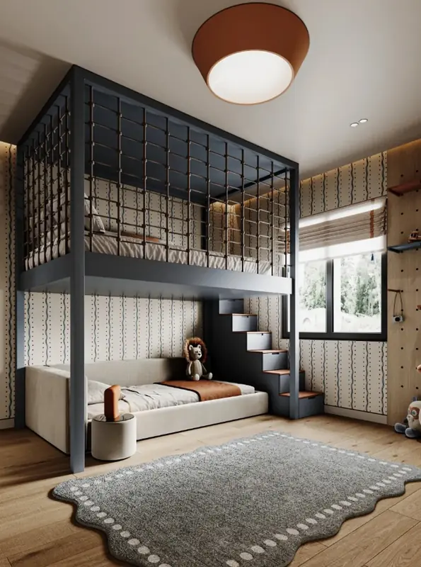Uskumruköy Villa projesi, çocuk odası — görsel 28
