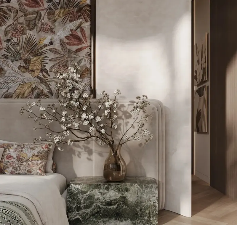 Uskumruköy Villa projesi, yatak odası — görsel 44