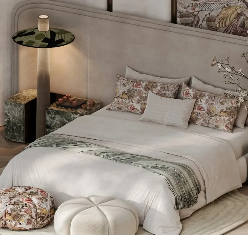 Uskumruköy Villa projesi, yatak odası — görsel 51