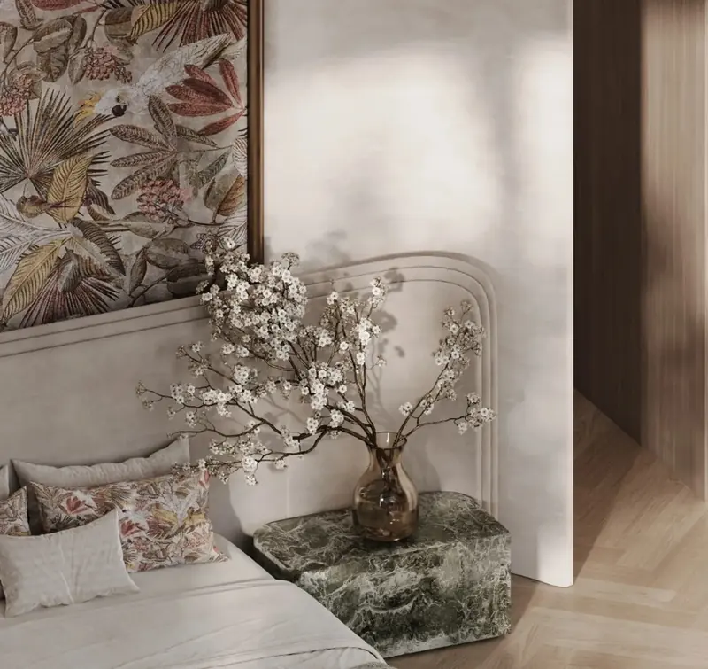 Uskumruköy Villa projesi, yatak odası — görsel 52