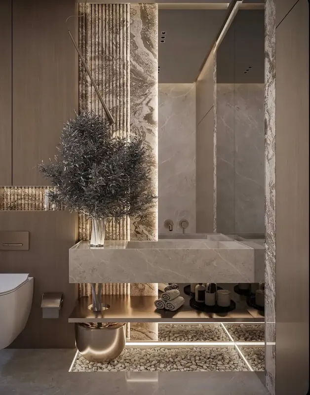 Uskumruköy Villa projesi, banyo — görsel 68